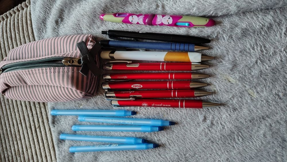 Zestaw długopisów