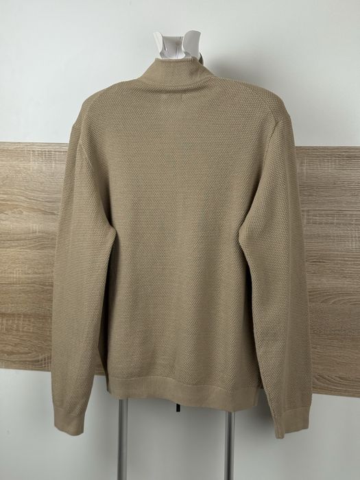 Zip Massimo Dutti вязаная кофта на молнии XL-XXL