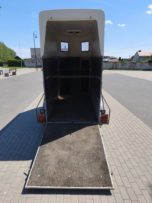 Przyczepa konna dla koni 1.5 konia Wesco 1300 DMC Bardzo dobry Stan!!!