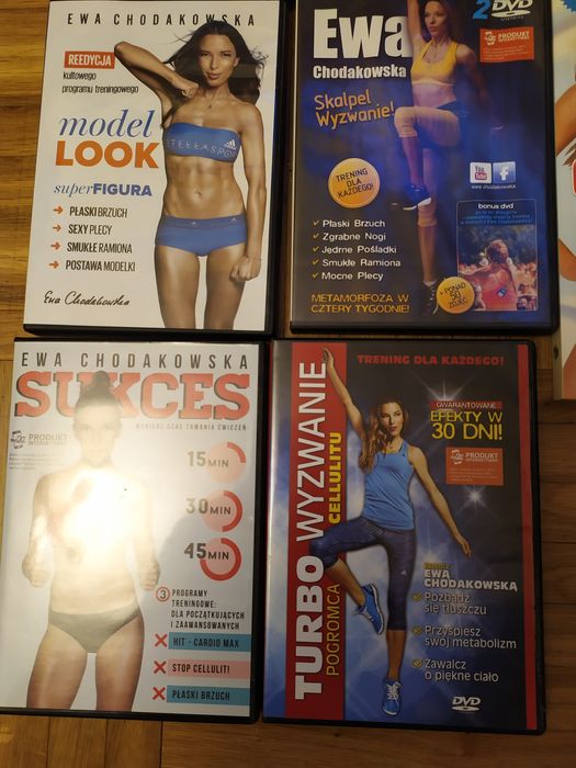 DVD z Ewą Chodakowską ćwiczenia na dvd + książka