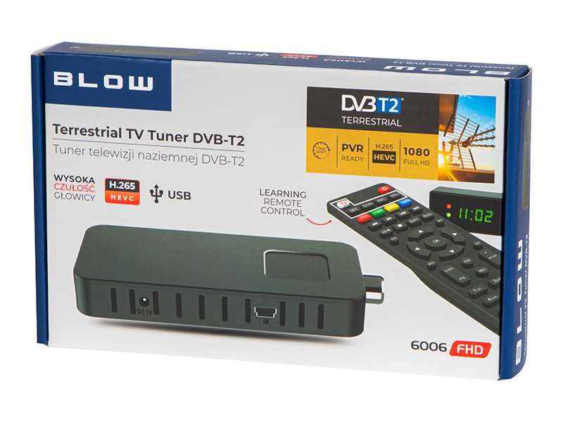 Dekoder tuner DVB-T2 BLOW 6006FHD MINI