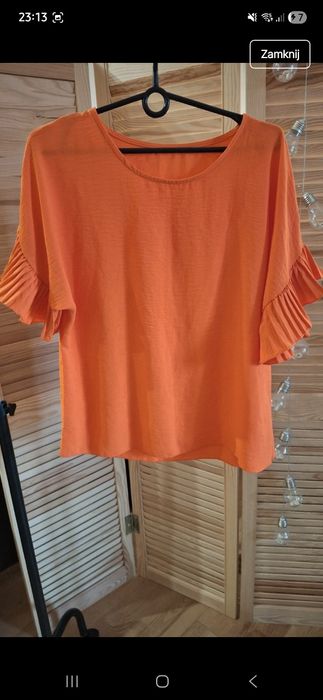Bluzka pomarańcz