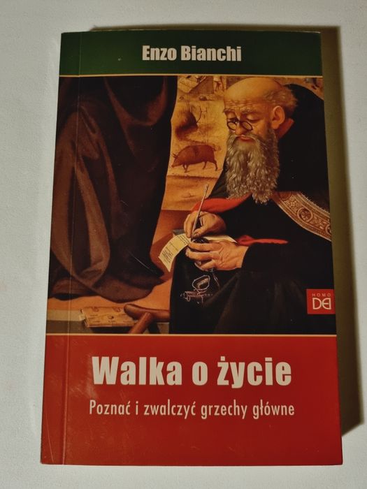 Walka o życie - Enzo Bianchi - książka-  Stan bardzo dobry