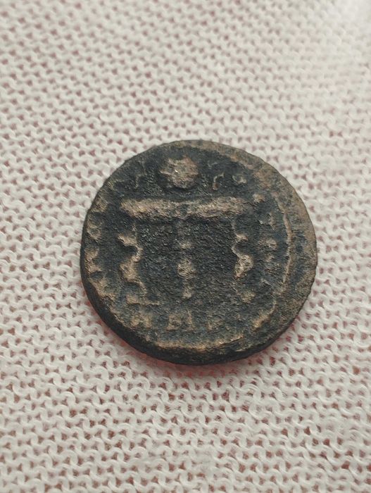 Cesarstwo Rzymskie  moneta prowincjonalna Walerian I (253-260 n.e.), AE22, Cilicia - Rzadka