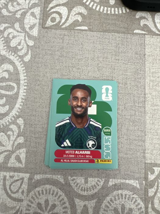 Cromo Panini FIFA World Cup 2026