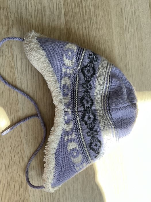 Czapka pilotka uszatka Janus Merino