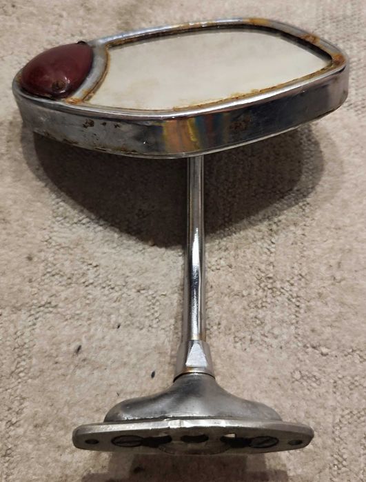 Зеркало заднего вида наружное хром АЗЭ-1 ГАЗ Волга Москвич