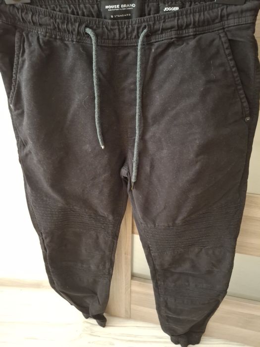 Czarne męskie spodnie Jogger