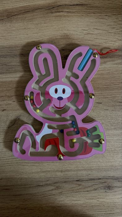 Дитячий магнітний лабіринт/ дерев’яний лабіринт/ гра Tree Toys