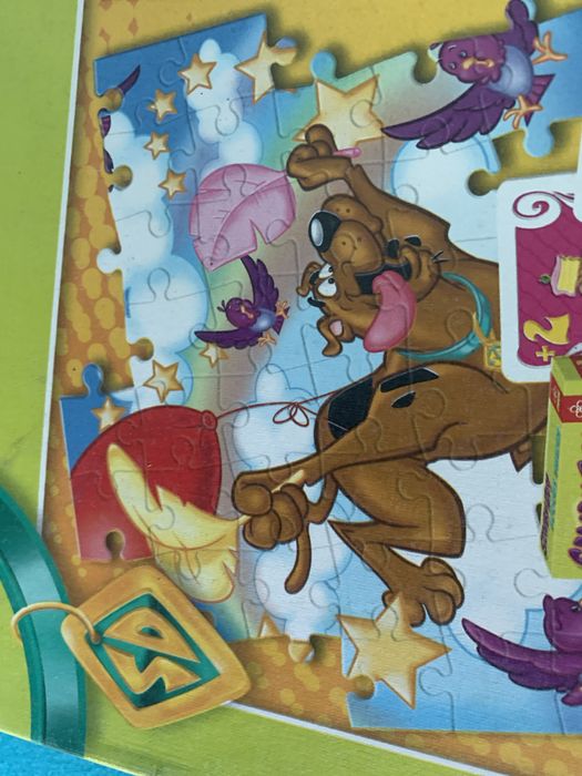 Puzzle Scooby-Doo Puzzle zwykłe i drugie 3D