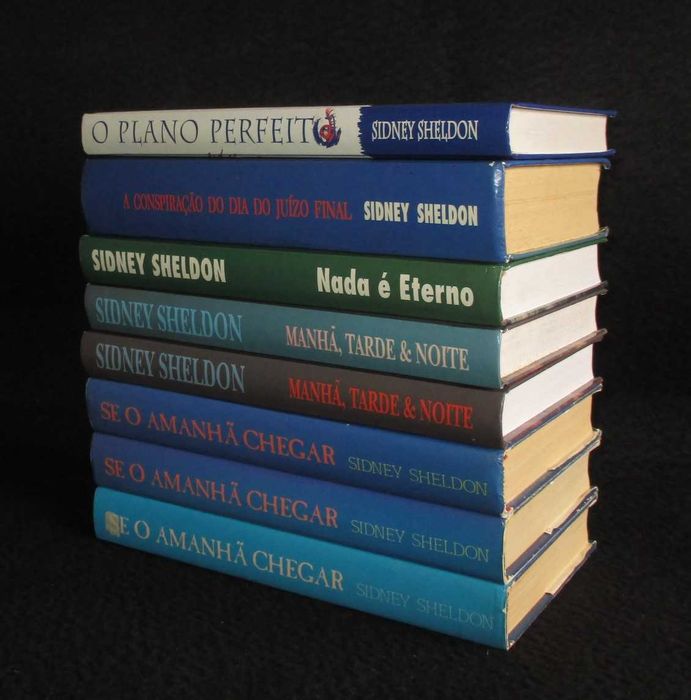 Livros de Sidney Sheldon Círculo de Leitores