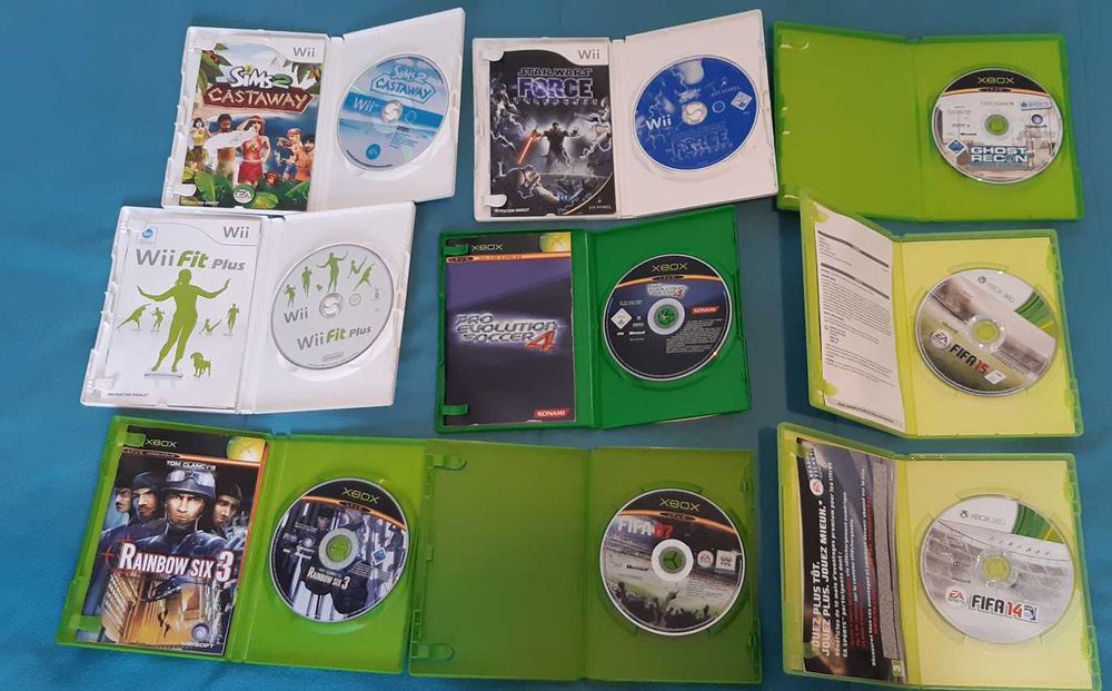 Vendo vários jogos Wii, Xbox 360, Xbox