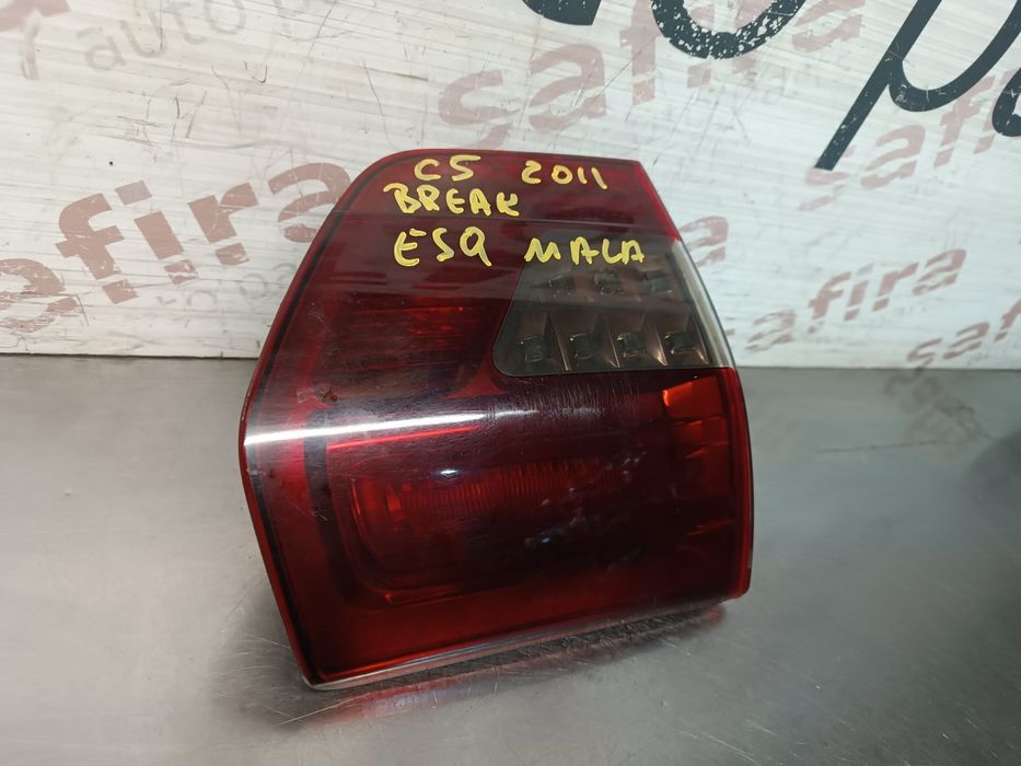 Farolim da Mala Esquerdo CITROËN C5 III Break 1.6 HDi 115 (84 kW / 114 cv) [06.2012 - 06.2015] - 9675067980