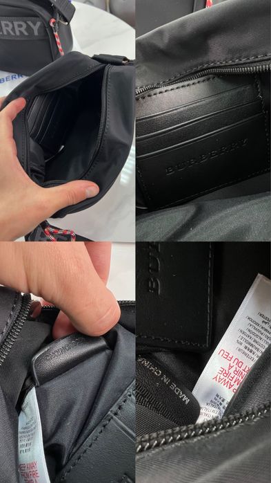 Сумка Месенджер Burberry Logo Black