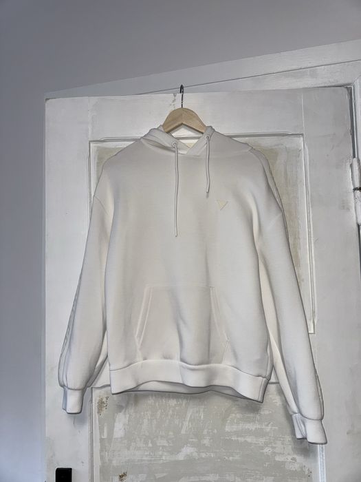 Guess bluza z kapturem i logowaną taśmą
