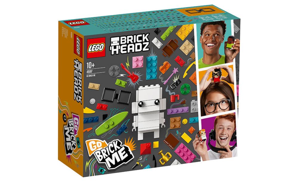 Лего lego 41597 brick headz go brick me