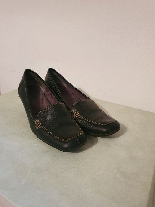 Sapatos senhora castanho/preto