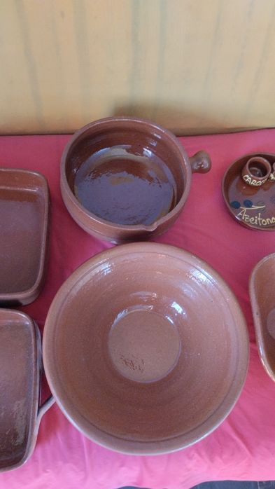Louça de barro para cozinha regional