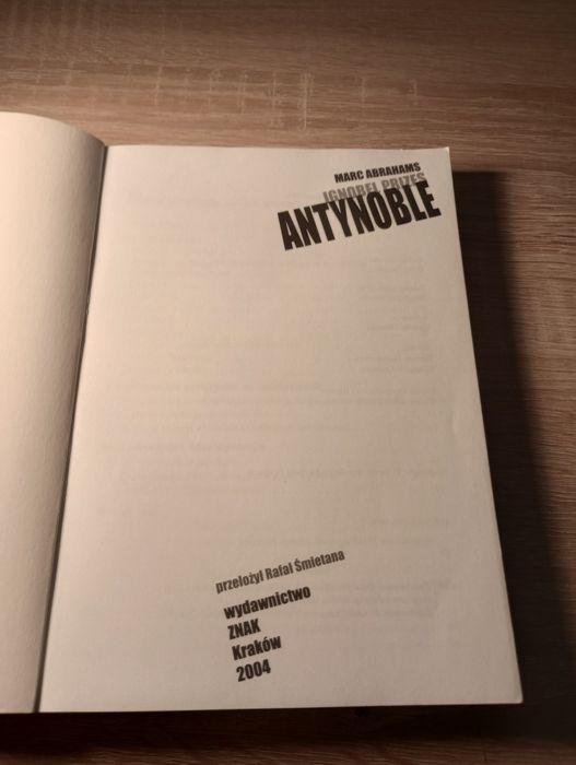 Antynoble. Marc Abrahams