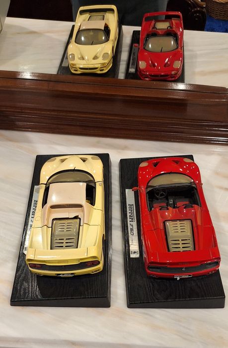 Carros coleção Ferrari