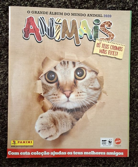Caderneta completa Animais