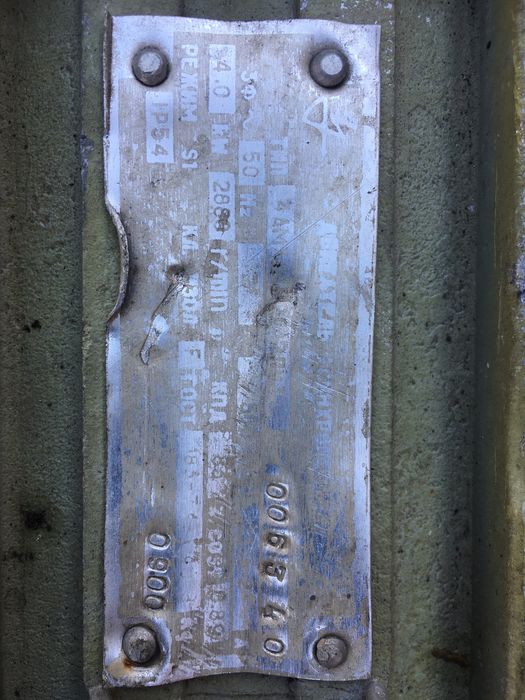 Электродвигатель 4 кВт 4АМХД100S2 на деревообрабатывающий станок 380 В