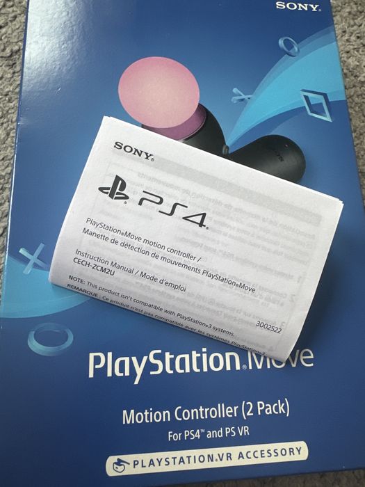 2 kontrolery ruchu move sony PS4 i PS VR