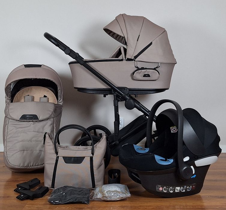 Wózek 3w1 Adamex Zico + Fotelik Cybex