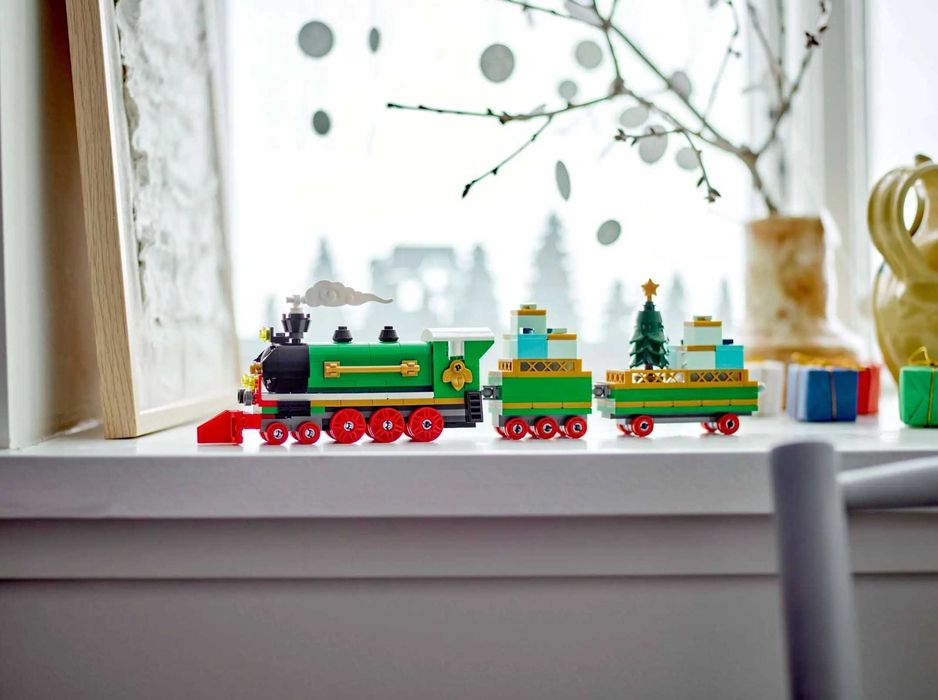 LEGO 40700 Comboio de Natal 2024 Novidade e Exclusivo!