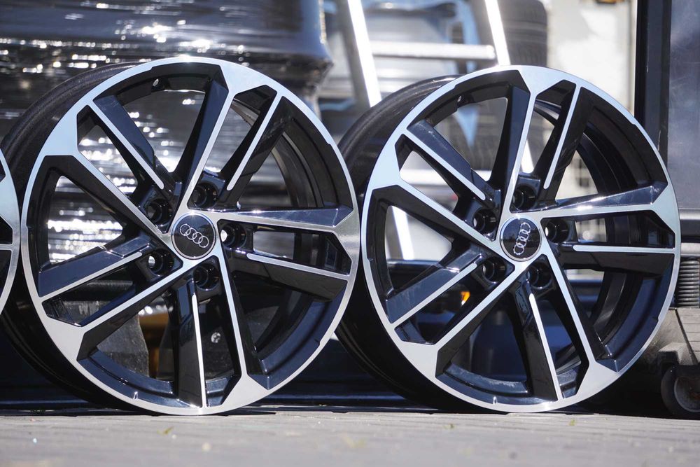 Alufelgi oryginał Audi A3 A4 Q3 5x112 6.5Jx17 et43 czarne i cnc
