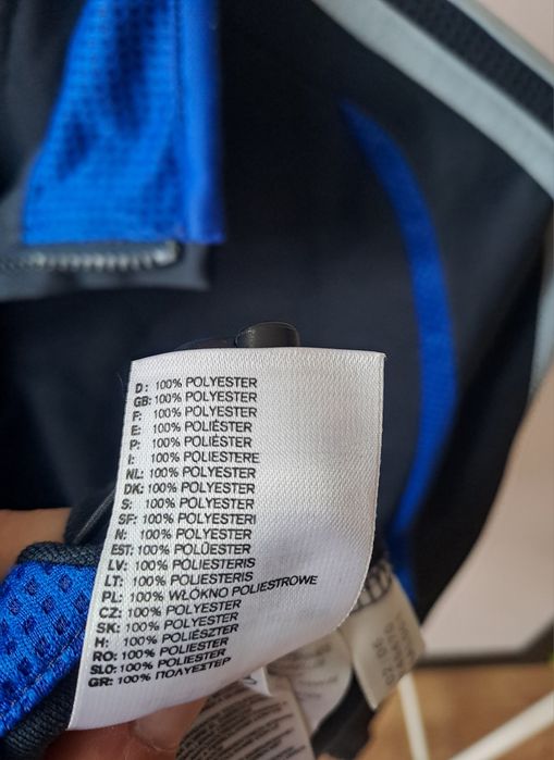 Męska bluza sportowa rozpinana Adidas climacool r.M half zip