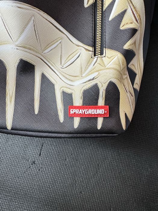 Рюкзак Sprayground Gold and Dangerous Backpack портфель в школу спрейграунд спрейгроунд бекпек спрей spreygraund spraygraund шкільний