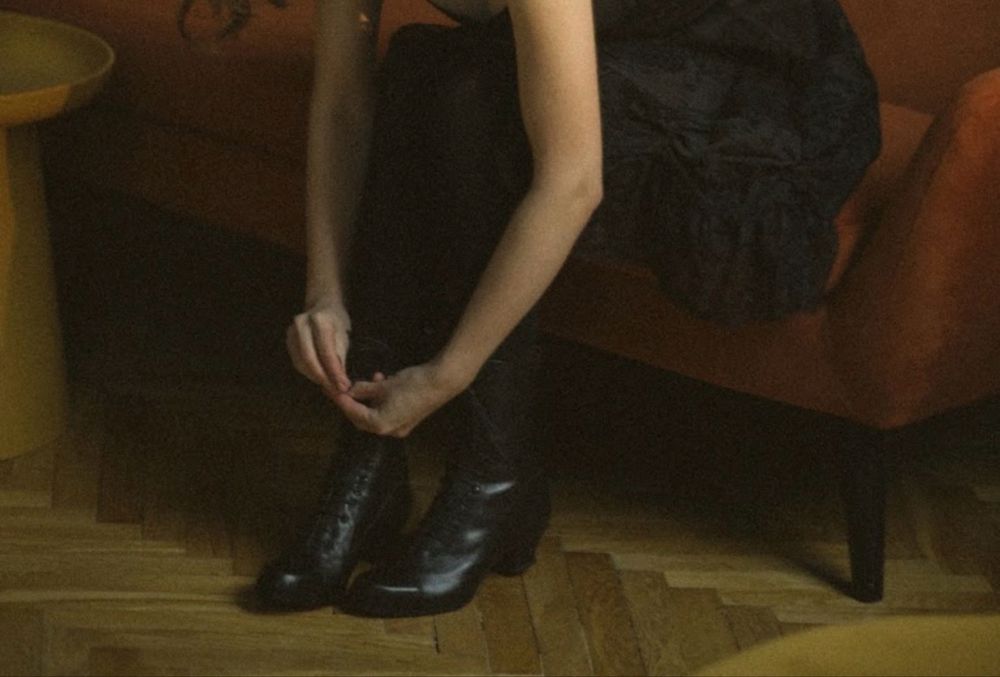 Чоботи, чобітки, вінтаж, етно