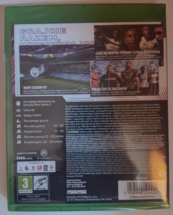 FIFA 21 PL xbox one / series x nowa!