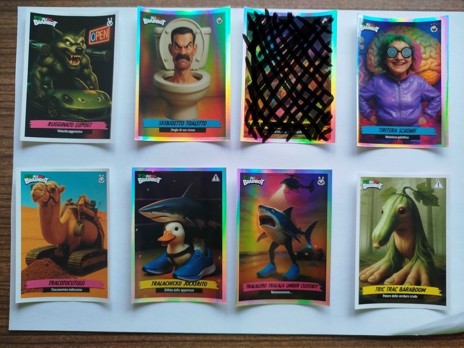 Cromos Skifidol Italian Brainrot Panini