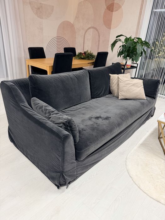 Sofa wypoczynkowa IKEA FÄRLÖV | Stan jak NOWA | 2 pokrowce (szary + beż)