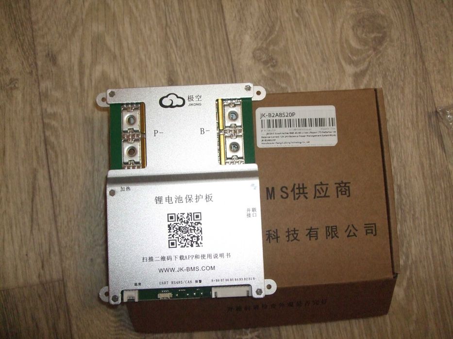 BMS JK-B2A8S20P 12-24V 4-8S 200А пiк350А Li-Ion LiFePo4