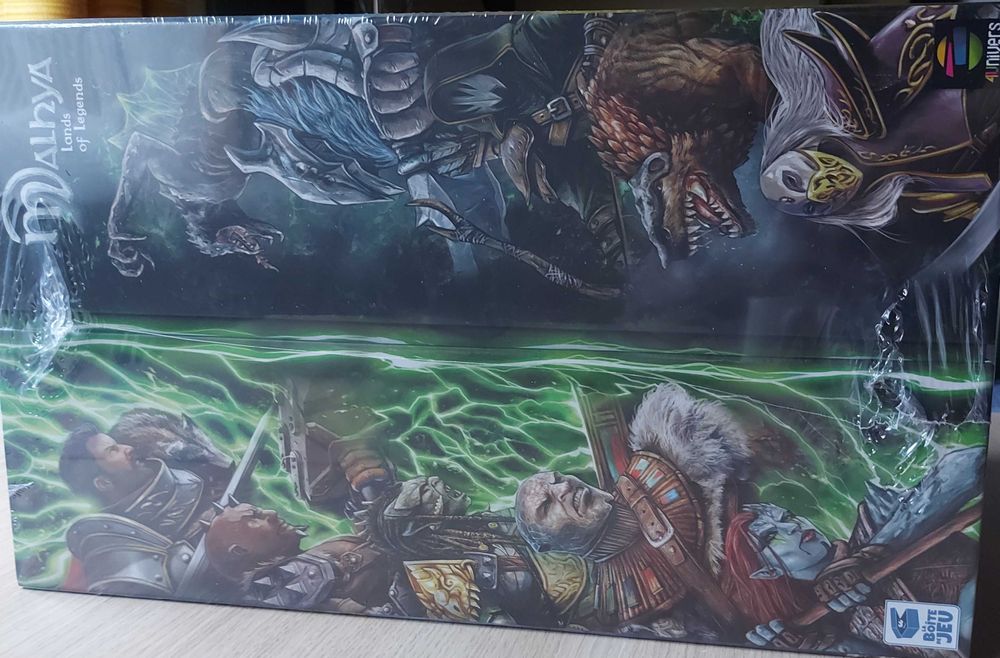 Malhya - Lands of Legends (EN) kickstarter w folii