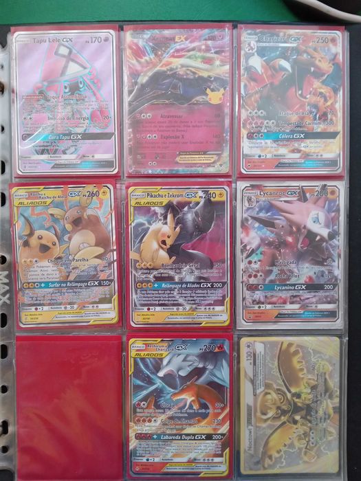 Cartas Pokémon coleção