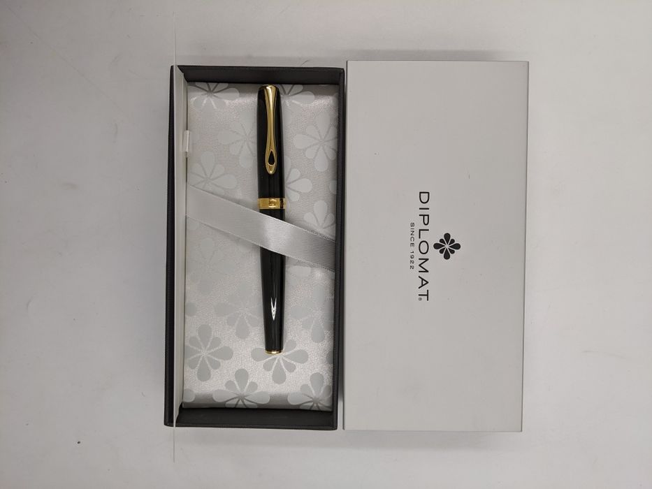 Pióro wieczne Excellence A2 Black Lacquer Gold