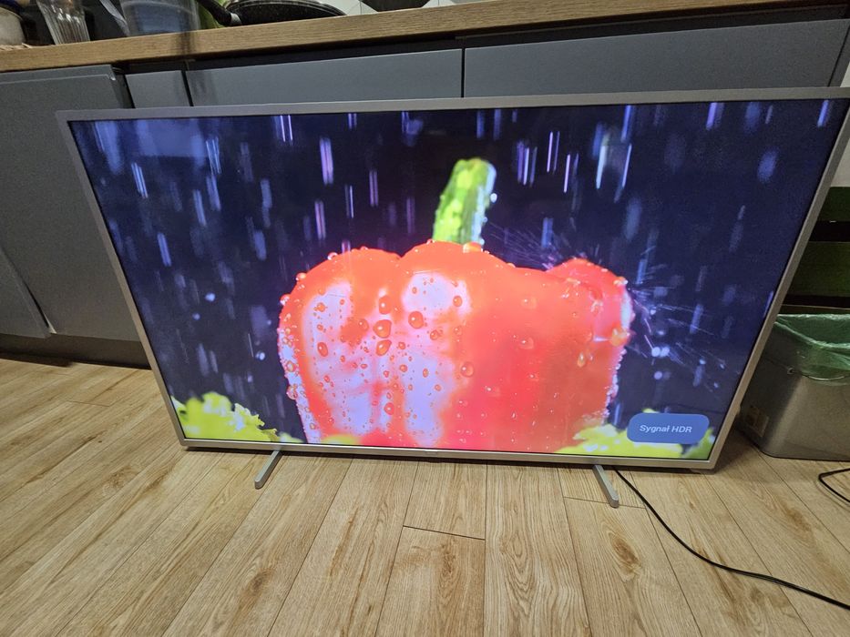 Ultra cienki  Telewizor  philips 55'' HDR PREMIUM,  DVB-T2