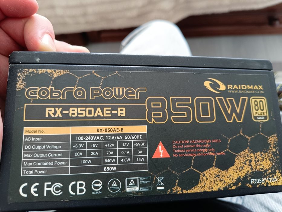 Ігровий пк I7 4790 4/8 rx570 16 озу