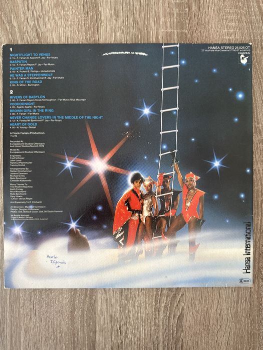 Пластинка Boney M