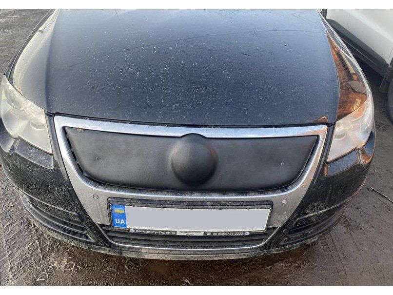 Volkswagen Passat B6 Зимова накладка на решітку матова (верхня)