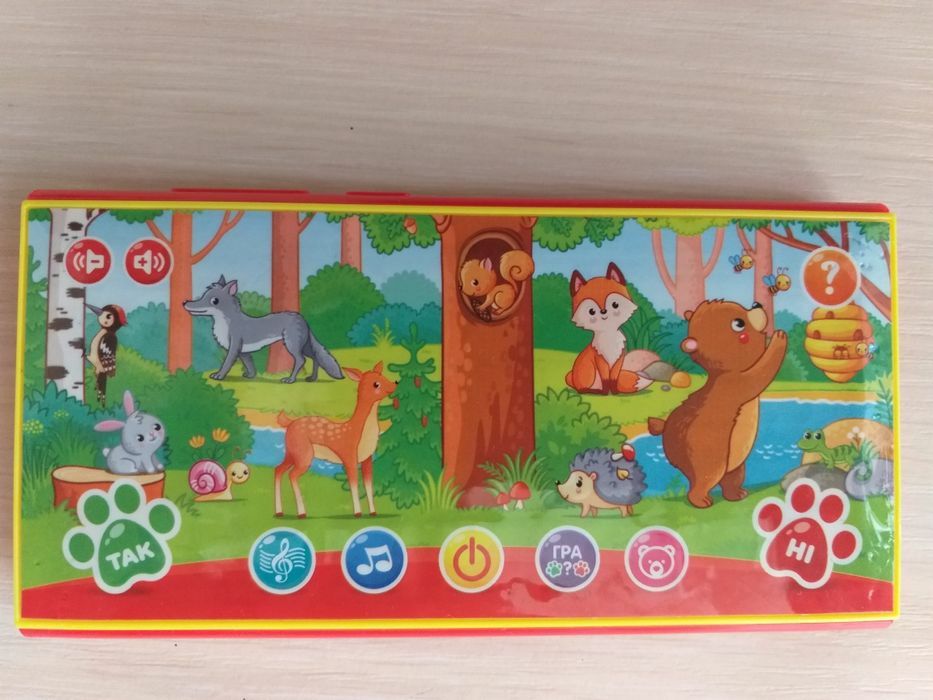 Музичний телефон дятячий іграшковий  музыкальный детский игрушечный