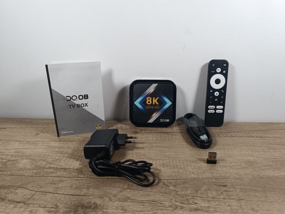 DQ08 Android TV Box 2/16 GB 8K Ultra HD