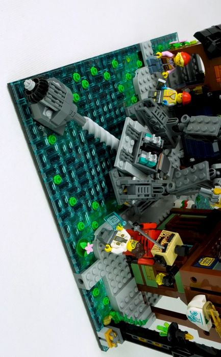 Klocki warsztaty w mieście ninjago na wzór 71837