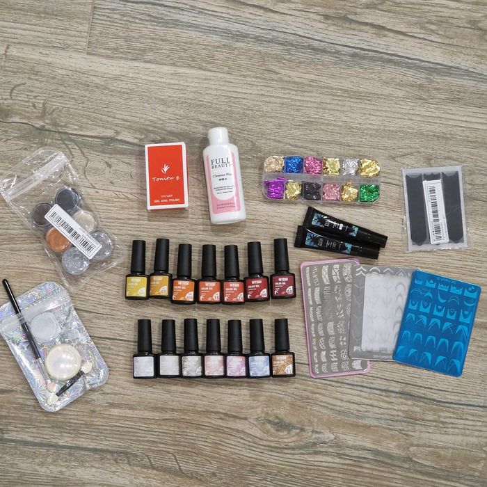 Conjunto Kit Unhas de Gel