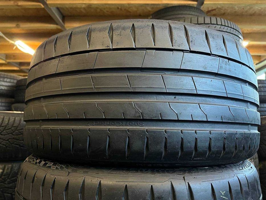 255/35 R19 CONTINENTAL SPORTCONTACT 7 (90% протектор) Склад Б-У Шин!