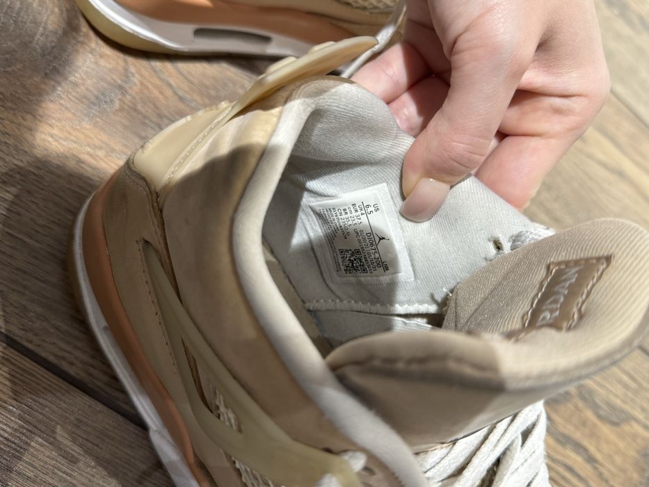 Nike air jordan 4 retro beige